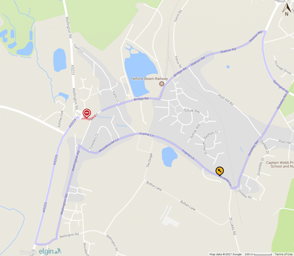 Road Closures Dawley Hamlets Parish Council Weblog